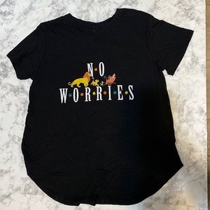 “No Worries” lion king TShirt